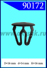 90172 Заглушка универсальная