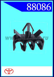88086 Клипса автомобильная (крепёжное изделие) TOYOTA