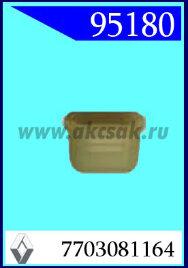 95180 Клипса автомобильная (крепёжное изделие) RENAULT